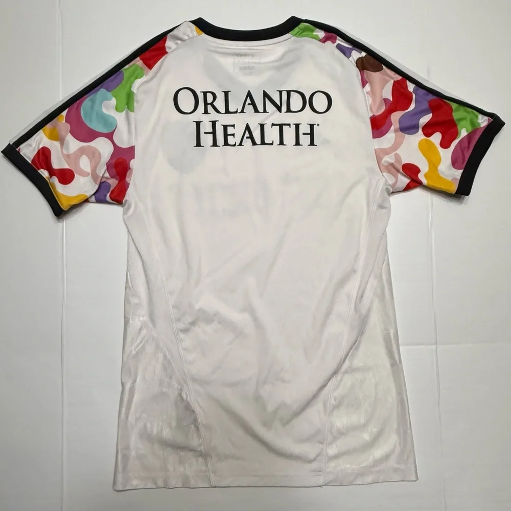 2023 Adidas MLS Men's Orlando City SC  Pre-Match Soccer Jersey Small 0206 A2